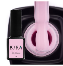 Gel polish Kira Nails #105 light pink enamel, 6 ml