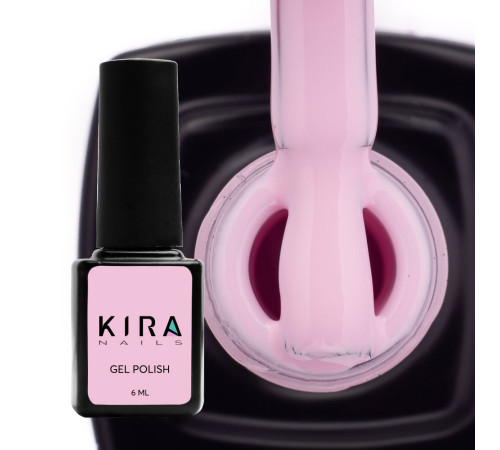 Gel polish Kira Nails #105 light pink enamel, 6 ml