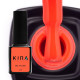 Гель-лак Kira Nails №106 світло-кораловий неоновий емаль, 6 мл