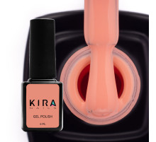 Гель-лак Kira Nails №108 персиковий емаль, 6 мл