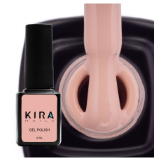 Gel polish Kira Nails #109 dark beige enamel, 6 ml