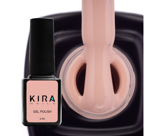 Гель-лак Kira Nails №109 темно-бежевый эмаль, 6 мл