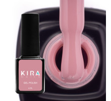 Гель-лак Kira Nails №113 коричнево-рожевий емаль, 6 мл