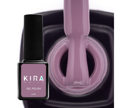 Gel polish Kira Nails #115 lilac-beige enamel, 6 ml