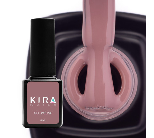 Gel polish Kira Nails #116 gray-brown enamel, 6 ml
