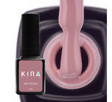 Гель-лак Kira Nails №119 сливово-коричневий емаль, 6 мл
