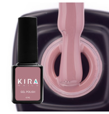 Gel polish Kira Nails No. 119 plum-brown enamel, 6 ml