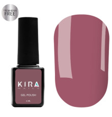 Kira Nails Gel Polish No. 120 HEMA/TPO free, red-brown enamel, 6 ml