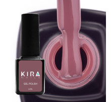 Гель-лак Kira Nails №120 червоно-коричневий емаль, 6 мл