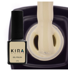 Гель-лак Kira Nails №122 бледный серо-салатовый эмаль, 6 мл