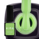 Гель-лак Kira Nails №126 приглушений зелений емаль, 6 мл