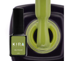 Gel polish Kira Nails #127 khaki enamel, 6 ml
