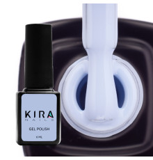 Kira Nails Gel Polish No. 132 Pale Blue Enamel, 6 ml
