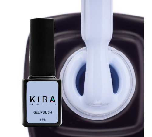 Kira Nails Gel Polish No. 132 Pale Blue Enamel, 6 ml