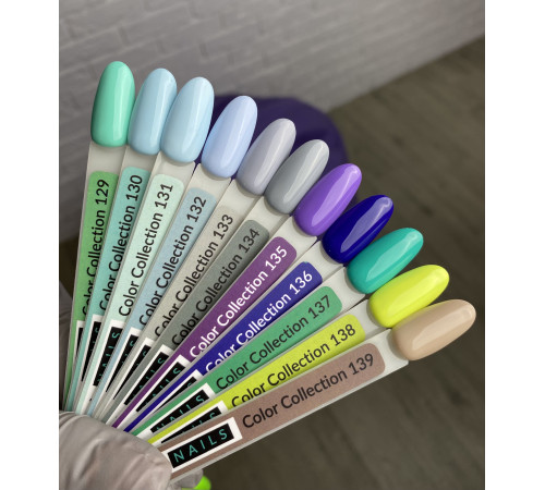 Kira Nails Gel Polish No. 132 Pale Blue Enamel, 6 ml
