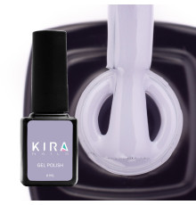 Gel polish Kira Nails No. 133 gray-blue enamel, 6 ml