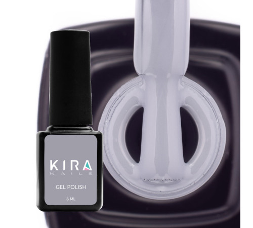 Гель-лак Kira Nails №134 зелено-серый эмаль, 6 мл