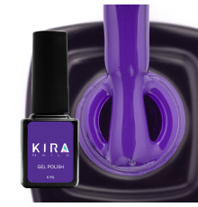 Гель-лак Kira Nails №136 ультрамарин емаль, 6 мл