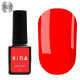 Kira Nails Gel Polish No. 144 HEMA/TPO free, rich red enamel, 6 ml