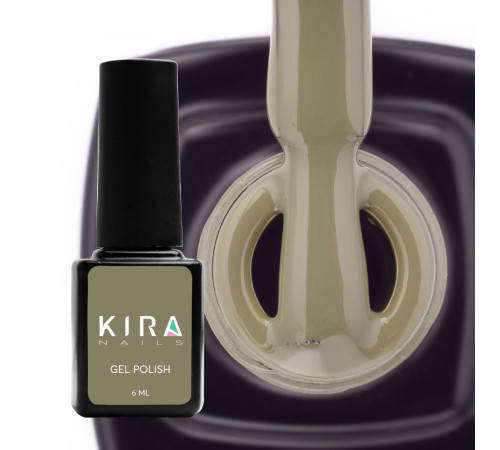 Гель-лак Kira Nails №146 оливковая эмаль, 6 мл