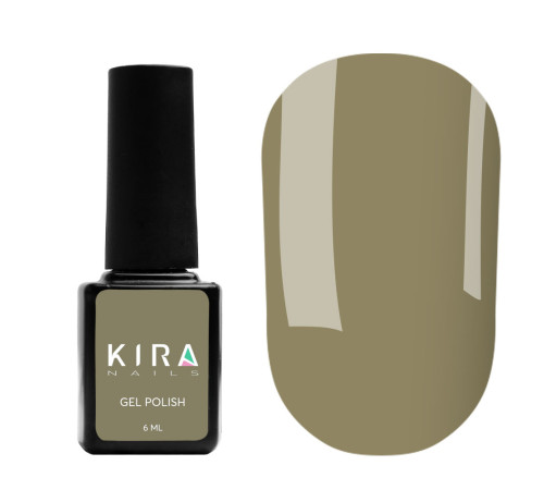 Гель-лак Kira Nails №146 оливковая эмаль, 6 мл