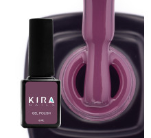 Гель-лак Kira Nails №150 червоно-коричневий емаль, 6 мл