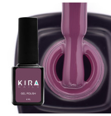 Гель-лак Kira Nails №150 красно-коричневая эмаль, 6 мл