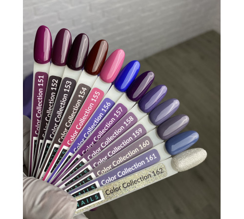 Гель-лак Kira Nails №151 баклажанная эмаль, 6 мл