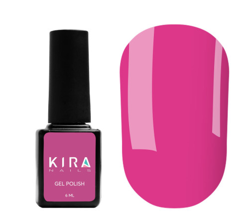 Gel polish Kira Nails #155 lilac-pink enamel, 6 ml