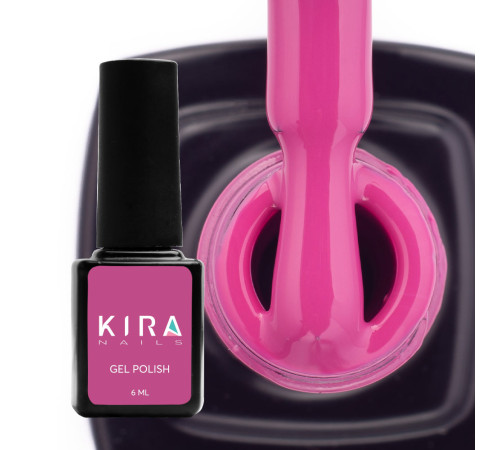 Gel polish Kira Nails #155 lilac-pink enamel, 6 ml