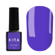 Гель-лак Kira Nails №156 яскраво-синій емаль, 6 мл