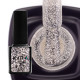 Gel polish Kira Nails #162 gold with silver enamel balls, 6 ml