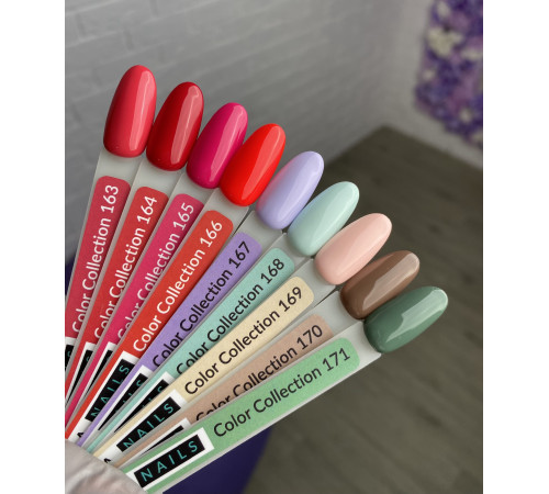 Gel polish Kira Nails #164 wine enamel, 6 ml