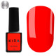 Гель-лак Kira Nails №166 HEMA/TPO free, пикантно-красная эмаль, 6 мл