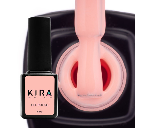 Kira Nails Gel Polish No. 169 Peach Tulle Enamel, 6 ml