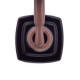 Kira Nails Gel Polish No. 170 HEMA/TPO free, milk chocolate enamel, 6 ml
