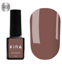 Kira Nails Gel Polish No. 170 HEMA/TPO free, milk chocolate enamel, 6 ml