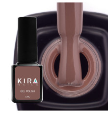 Гель-лак Kira Nails №170 молочный шоколад эмаль, 6 мл
