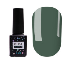 Гель-лак Kira Nails №171 спокійний зелений емаль, 6 мл
