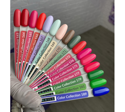 Гель-лак Kira Nails №174 неонова фуксія, 6 мл