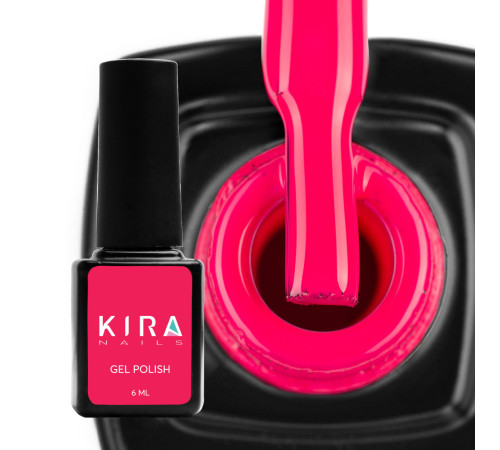 Гель-лак Kira Nails №175, клубничный сорбет, эмаль, 6 мл