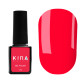 Gel polish Kira Nails #177 neon crimson, enamel, 6 ml