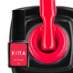 Gel polish Kira Nails #177 neon crimson, enamel, 6 ml