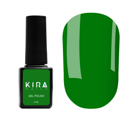Гель-лак Kira Nails №179 листяний зелений, 6 мл