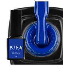 Гель-лак Kira Nails №189 синій електрик, 6 мл