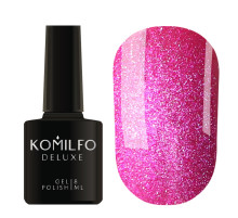 Gel polish Komilfo 9D Cat eye Pink, cat eye, raspberry, 8 ml