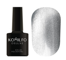Gel polish Komilfo 9D Cat Silver, cat`s eye, 8 ml