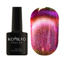 Gel polish Komilfo 9D Cat No. 03 cat`s eye, purple, 8 ml