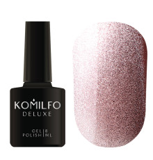 Gel polish Komilfo 9D Cat`s eye Nude No. 01 cat`s eye, beige, 8 ml
