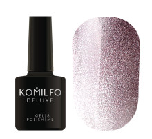 Гель-лак Komilfo 9D Cat’s eye Nude №03 котяче око, ліловий, 8 мл